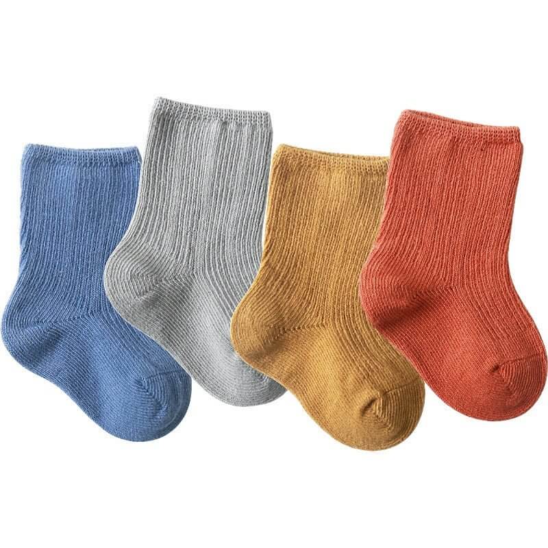 3 Pairs Cotton Baby Socks