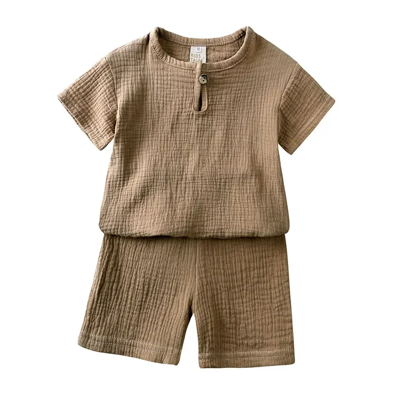 Kids Cotton Linen Set – Breathable Summer Outfit - Image 7