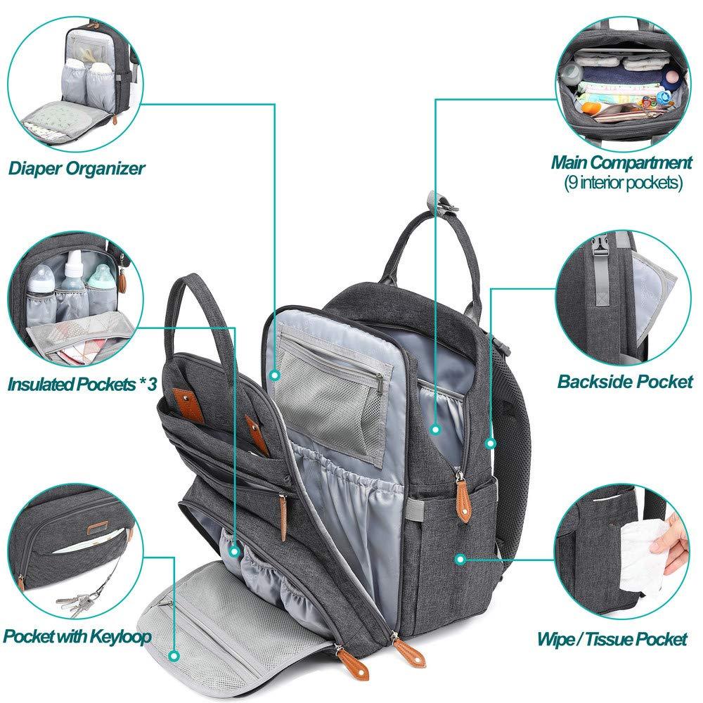 Diaper Bag Multifunctional Backpack - Image 5