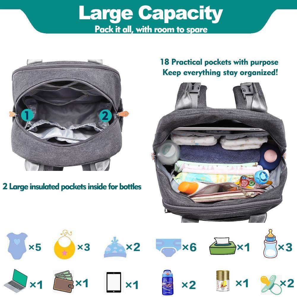 Diaper Bag Multifunctional Backpack - Image 7