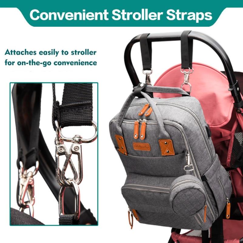 Diaper Bag Multifunctional Backpack - Image 8