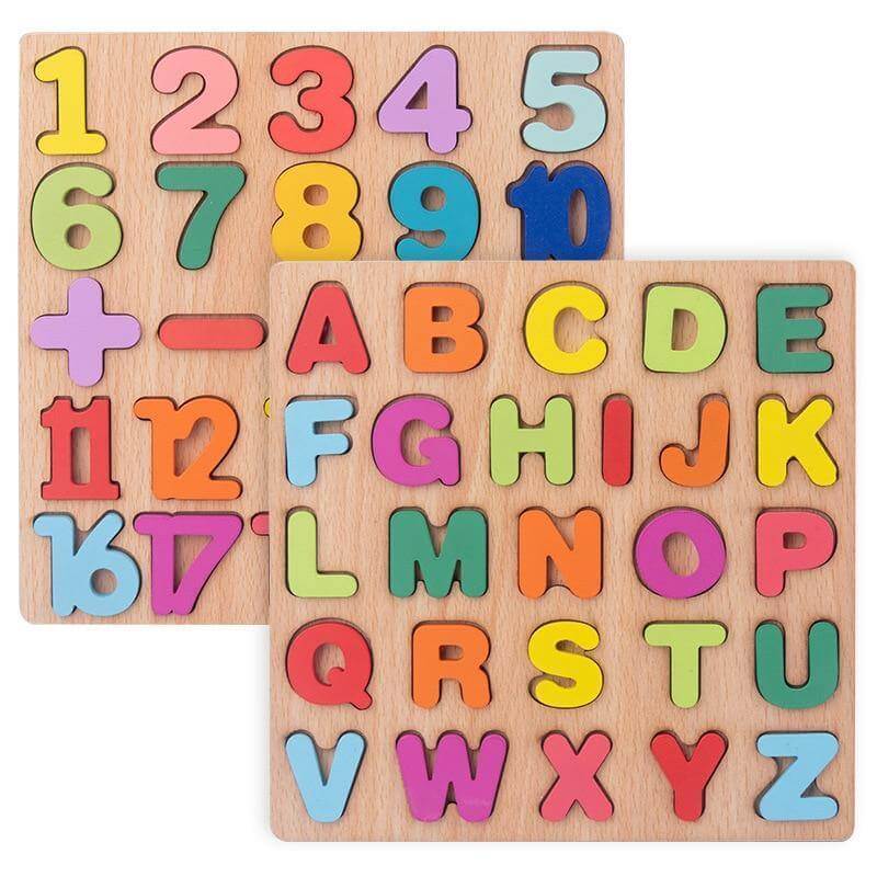 Educational Wooden Puzzle Toy - Image 2