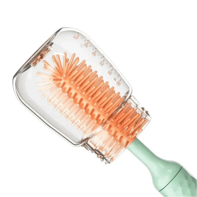 Electric Baby Bottle Brush – 360° Rotating Cleaner Set - Image 2