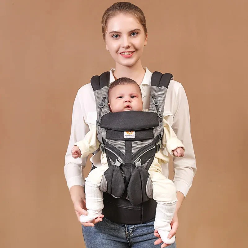 Ergonomic Baby Carrier with Hip Seat – Newborn to Toddler - Image 7