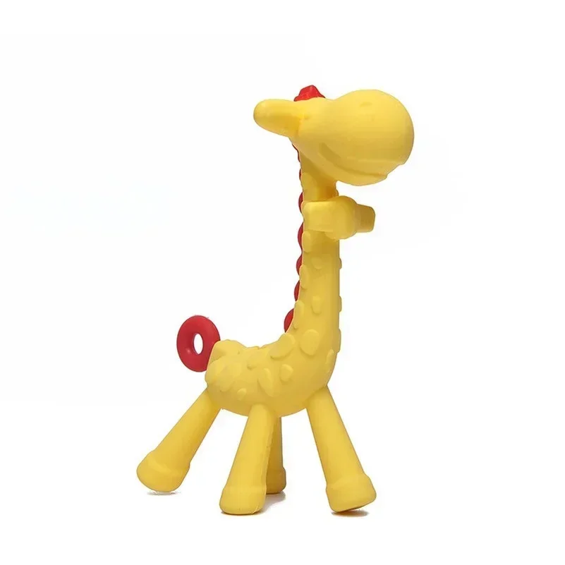 Silicone Giraffe Teether – Soothe Baby's Sore Gums - Image 11