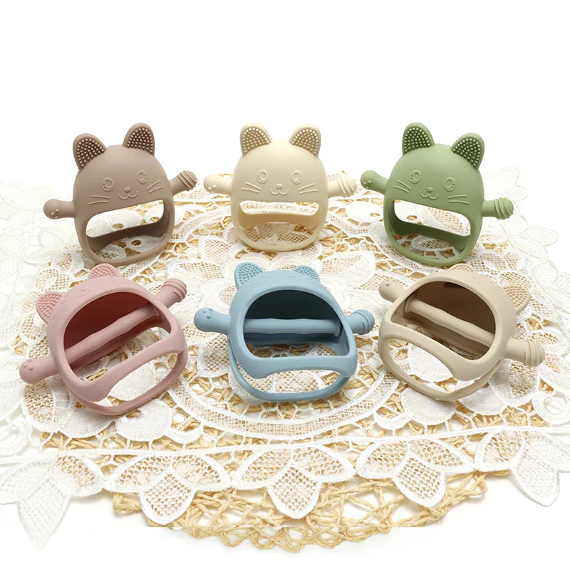Baby Silicone Glove Teether – Easy Soothing Relief