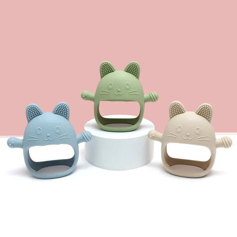 Baby Silicone Glove Teether – Easy Soothing Relief - Image 2
