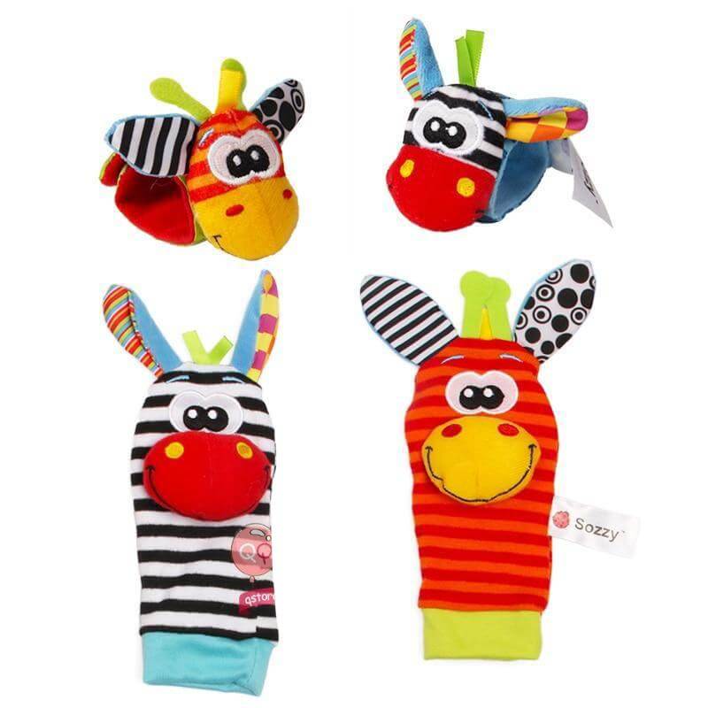 Foot Wrist Rattle Set 4 Pieces - Image 4