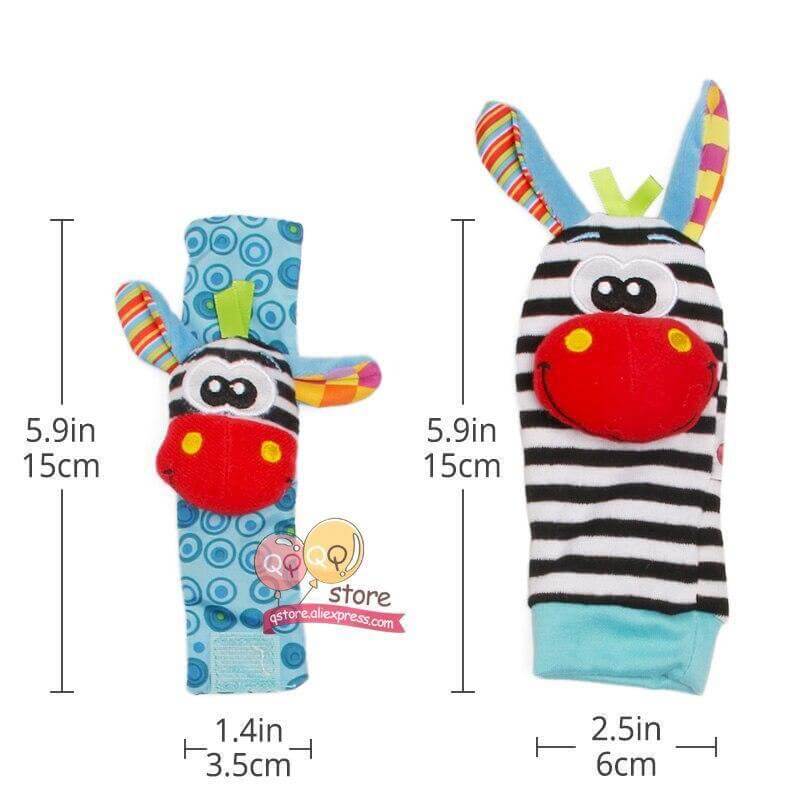 Foot Wrist Rattle Set 4 Pieces - Image 5