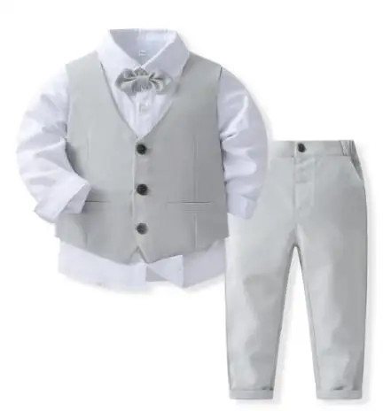 Baby Boy Gentleman Suit – Smart Birthday Outfit - Image 10