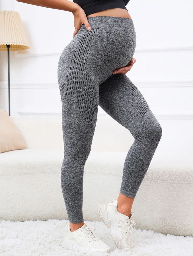 High Waist Maternity Leggings – Belly Support All Day - Image 5