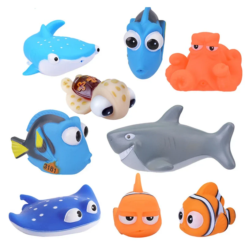 Baby Bath Squirt Toys – Squeaky Float Animal Set - Image 2