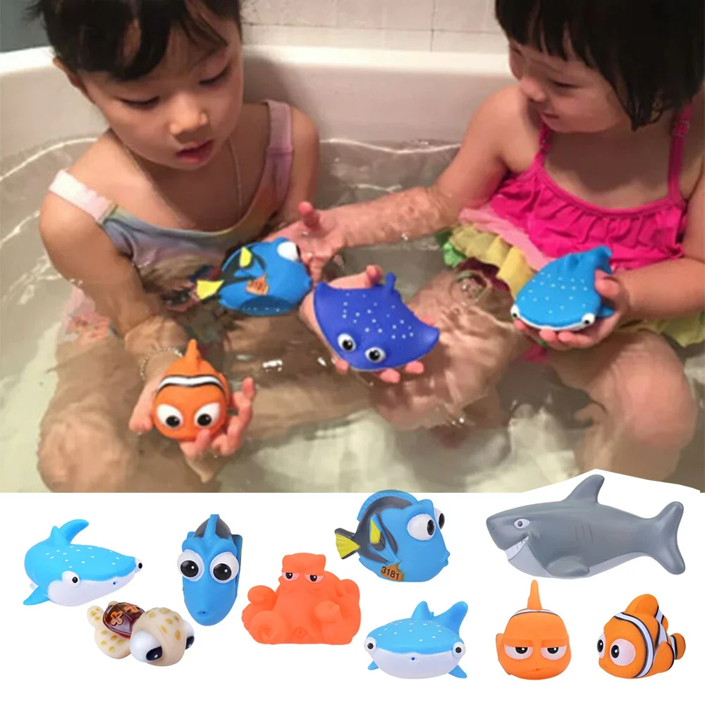 Baby Bath Squirt Toys – Squeaky Float Animal Set - Image 3