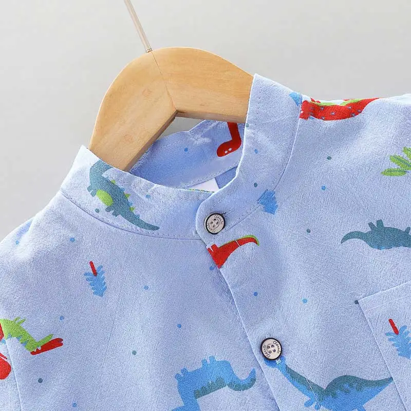 Infant & Toddler Cartoon Dinosaur 2-Piece Set - Image 2