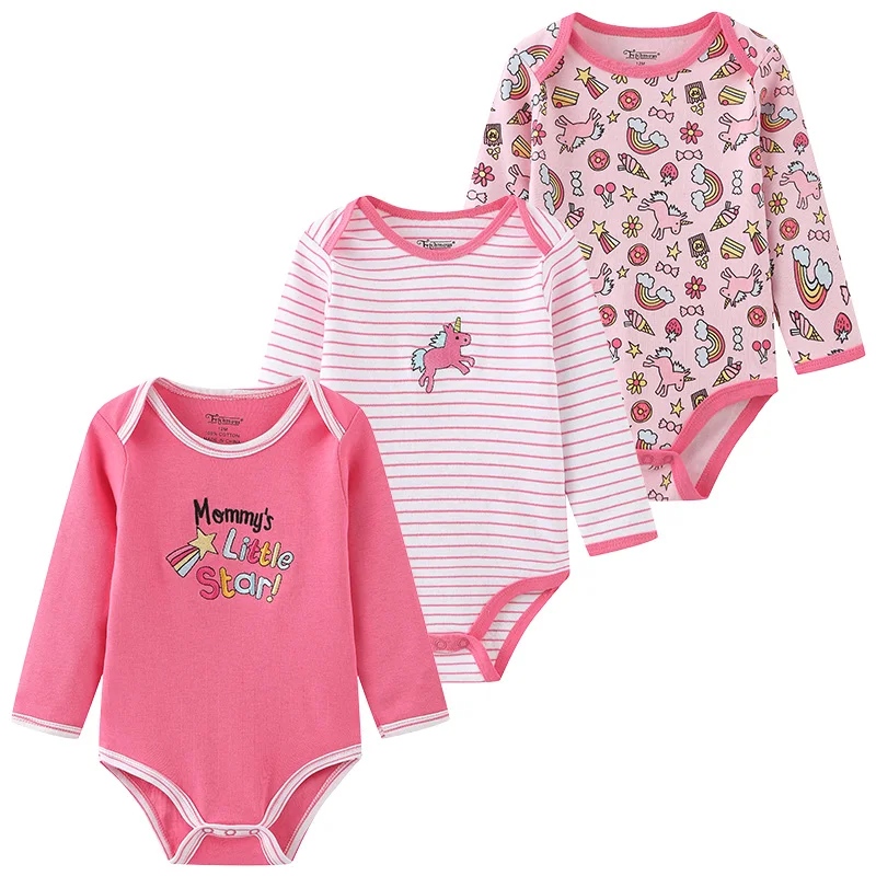 Newborn Cotton Bodysuit 3-Pack – Soft Everyday Onesies - Image 11