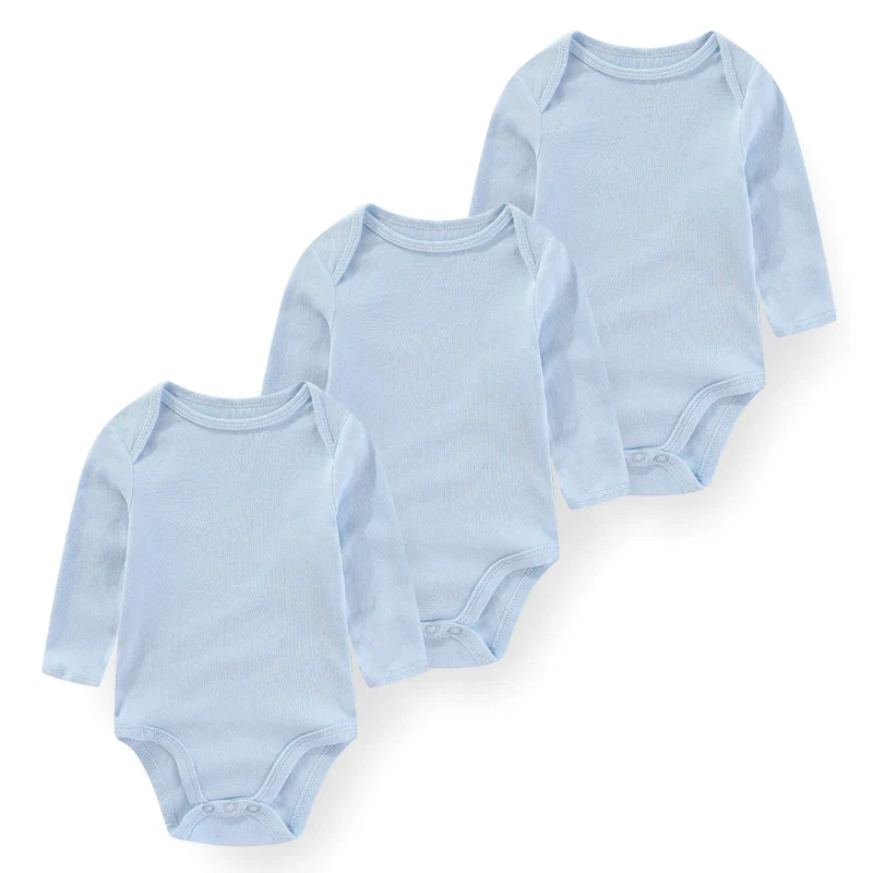 Newborn Cotton Bodysuit 3-Pack – Soft Everyday Onesies - Image 13