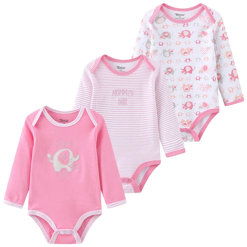 Newborn Cotton Bodysuit 3-Pack – Soft Everyday Onesies - Image 14