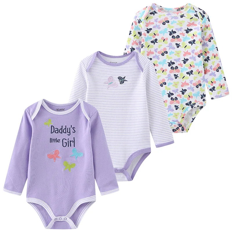 Newborn Cotton Bodysuit 3-Pack – Soft Everyday Onesies - Image 20
