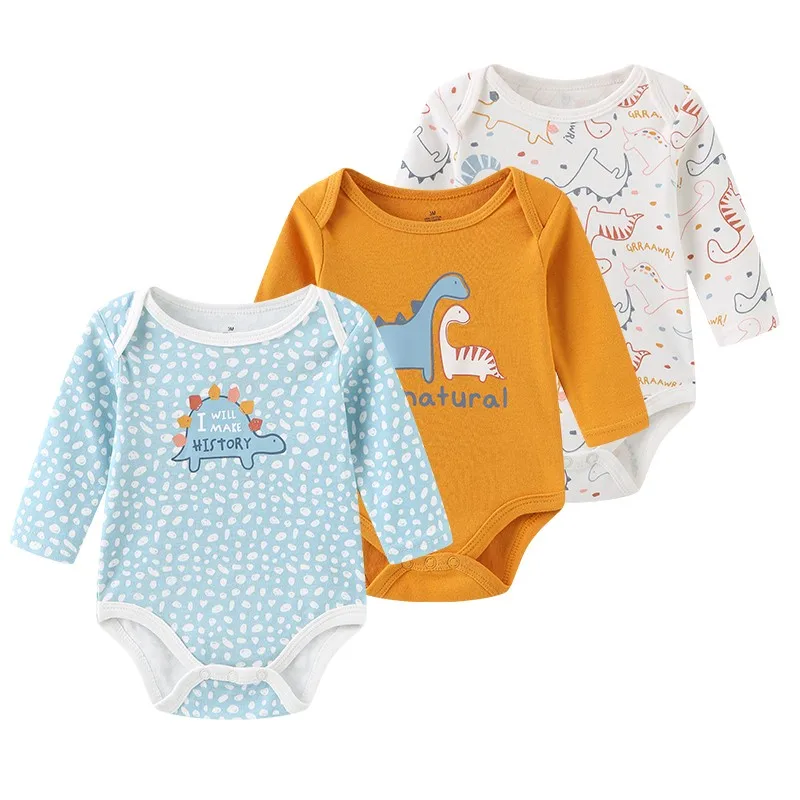 Newborn Cotton Bodysuit 3-Pack – Soft Everyday Onesies - Image 7