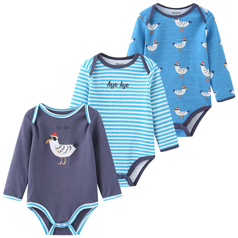 Newborn Cotton Bodysuit 3-Pack – Soft Everyday Onesies - Image 9