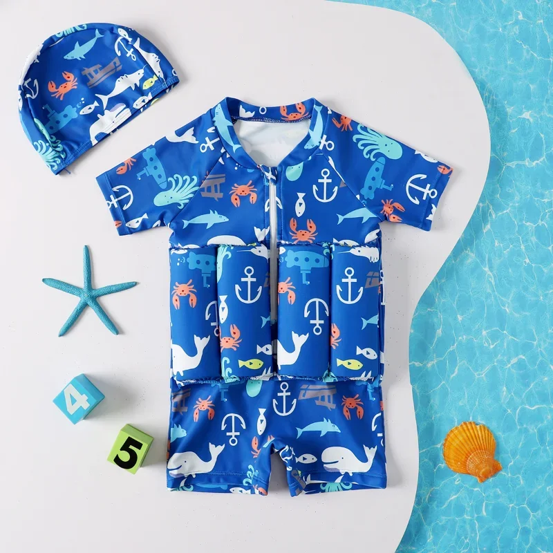 Kids Buoyancy Swimsuit – Safe Cartoon Float Swimwear - Image 21