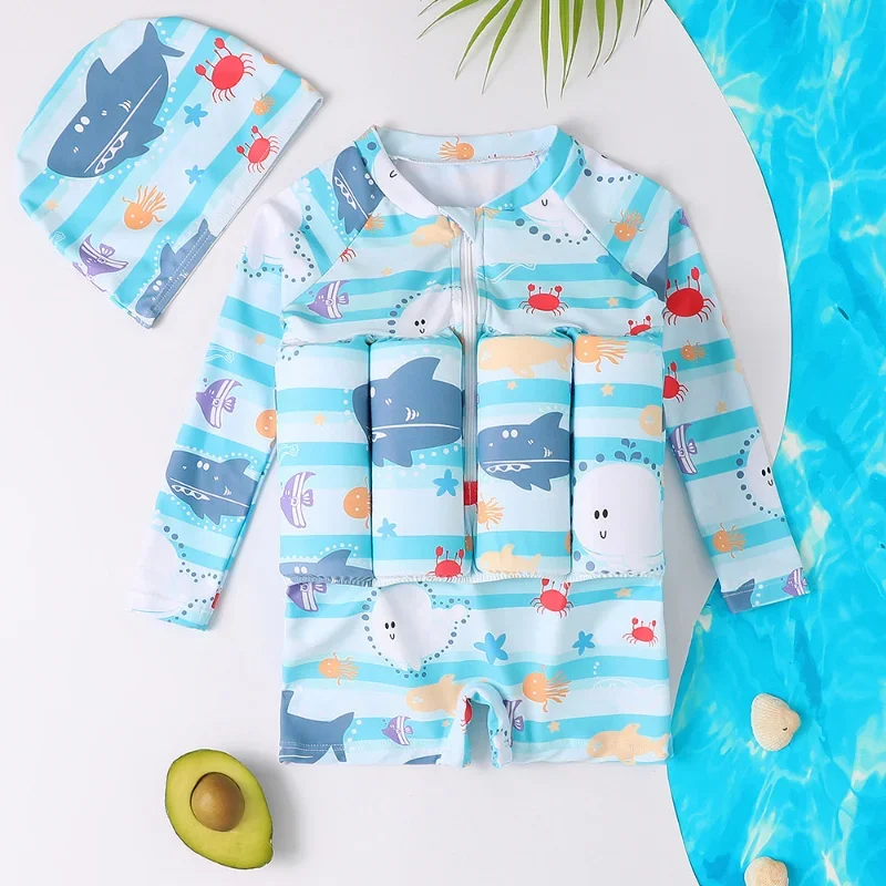 Kids Buoyancy Swimsuit – Safe Cartoon Float Swimwear - Image 5