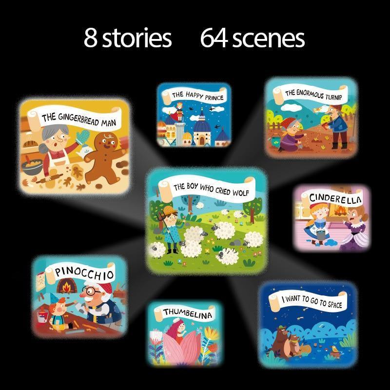 Kids Multifunctional Storybook Toy Projector - Image 3