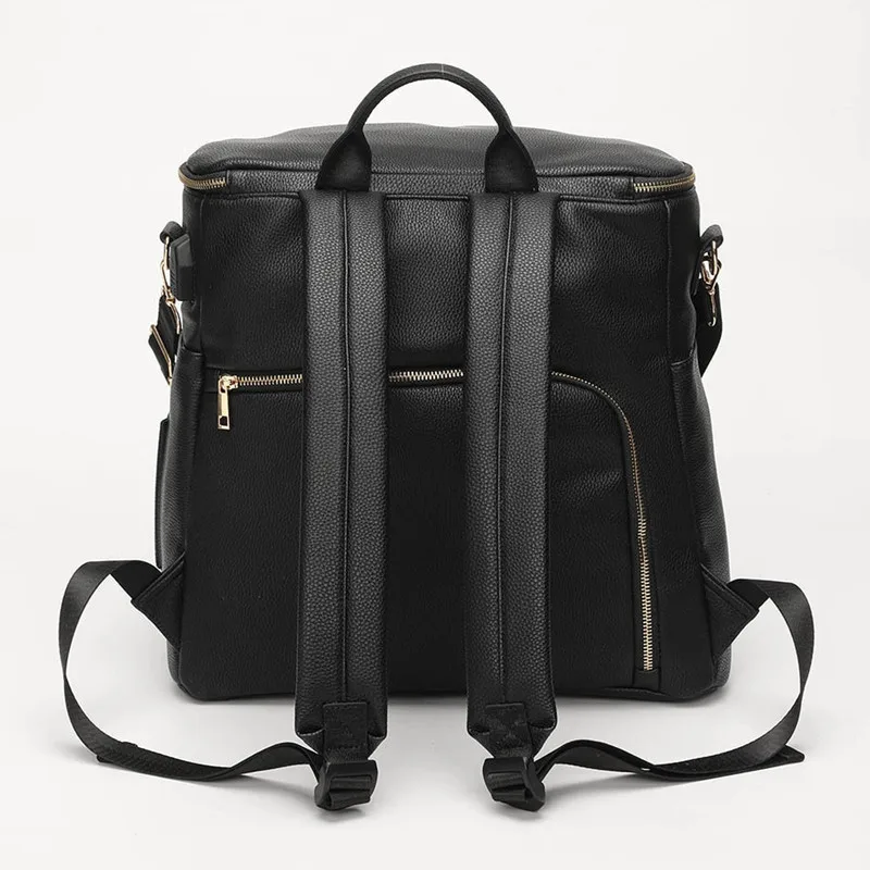 PU Leather Diaper Bag – Travel Ready - Image 5