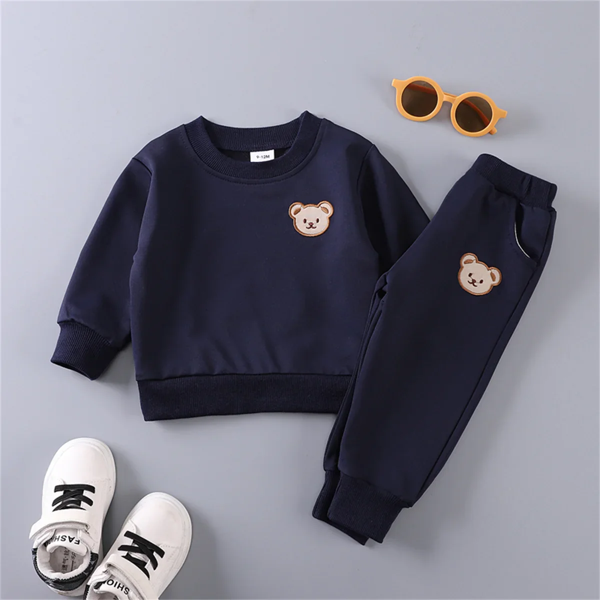 Little Bear Outfit - Cute Two-Piece Set - Image 9