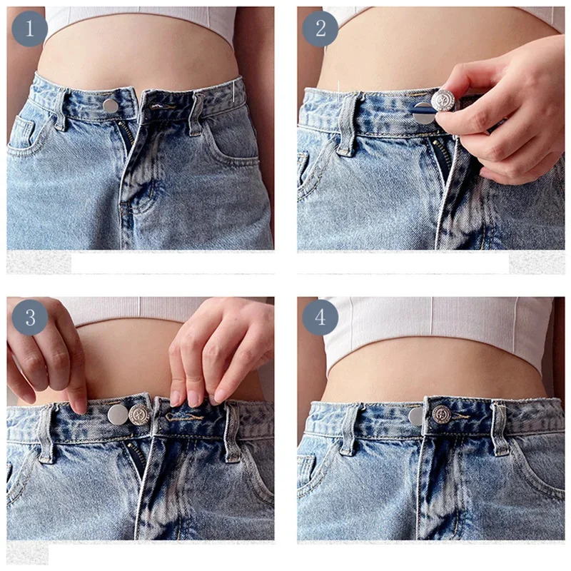 Maternity Jeans Button Extenders – Instant Waist Relief - Image 6