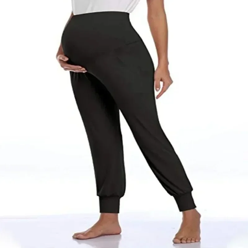 Maternity Jogger Pants – Soft High Waist Comfort - Image 3