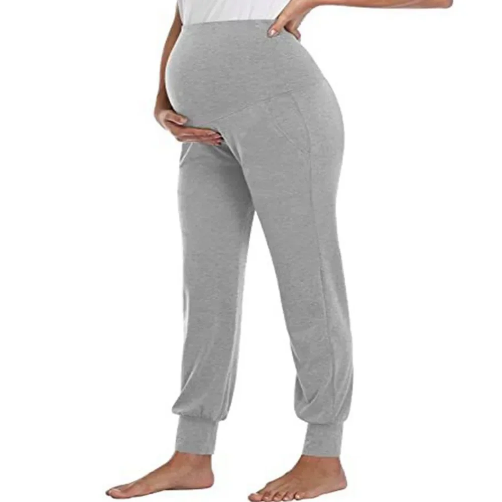 Maternity Jogger Pants – Soft High Waist Comfort - Image 7