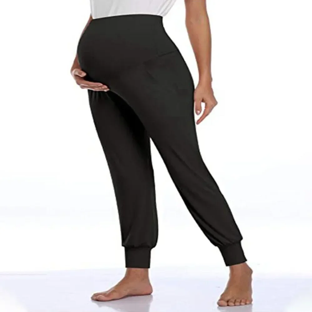 Maternity Jogger Pants – Soft High Waist Comfort - Image 8