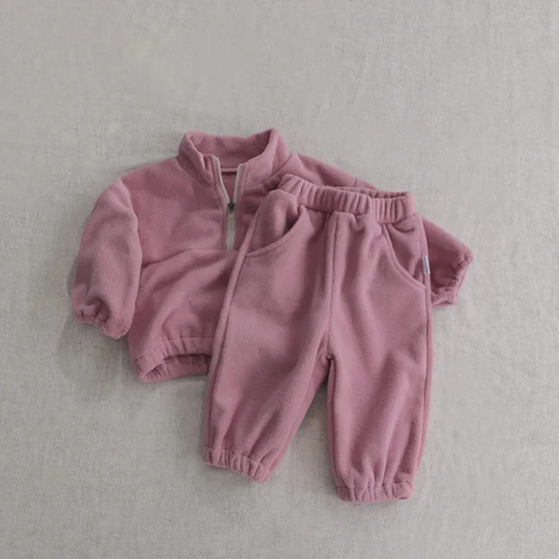 Cozy Fleece Hoodie & Pants Set – Toddler 2-Piece - Image 11