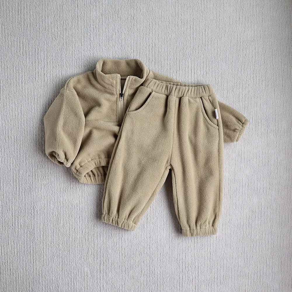 Cozy Fleece Hoodie & Pants Set – Toddler 2-Piece - Image 6