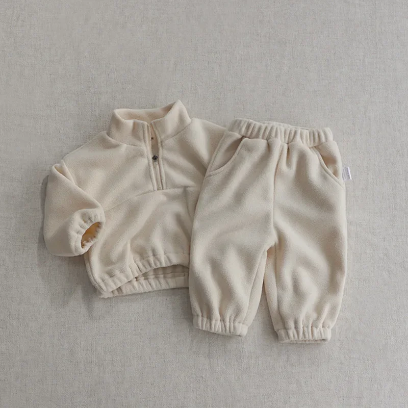 Cozy Fleece Hoodie & Pants Set – Toddler 2-Piece - Image 8