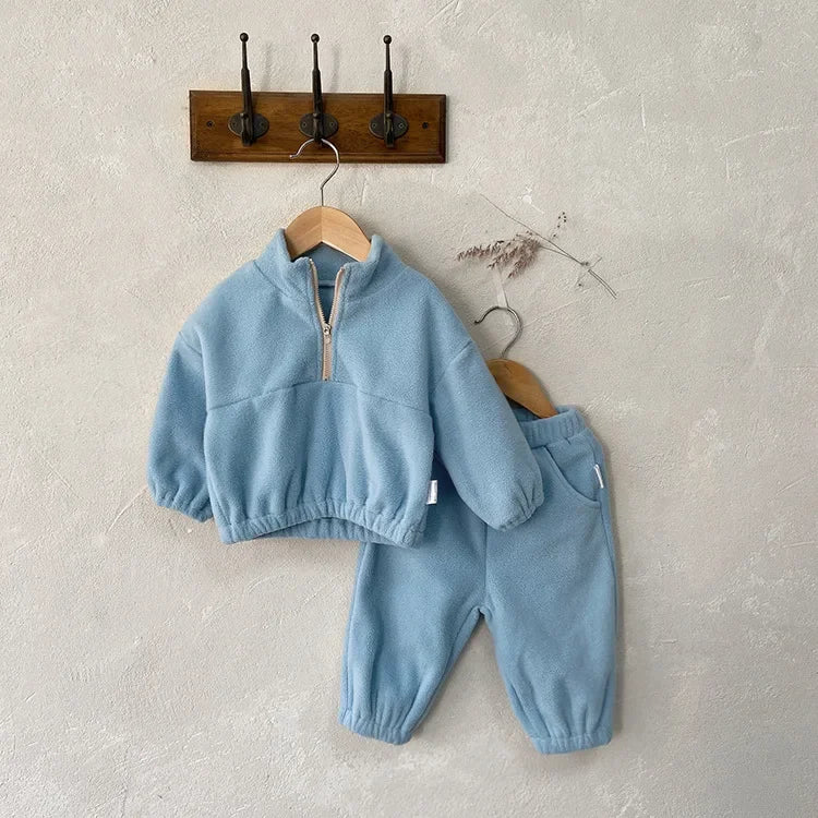 Cozy Fleece Hoodie & Pants Set – Toddler 2-Piece - Image 9