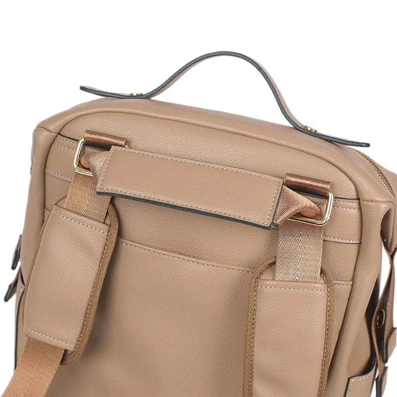 Leather Diaper Bag – Large Backpack - Image 4