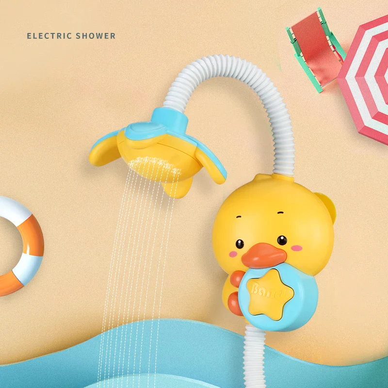 Baby Water Spray Duck Bath Toy – Fun Sensory Play