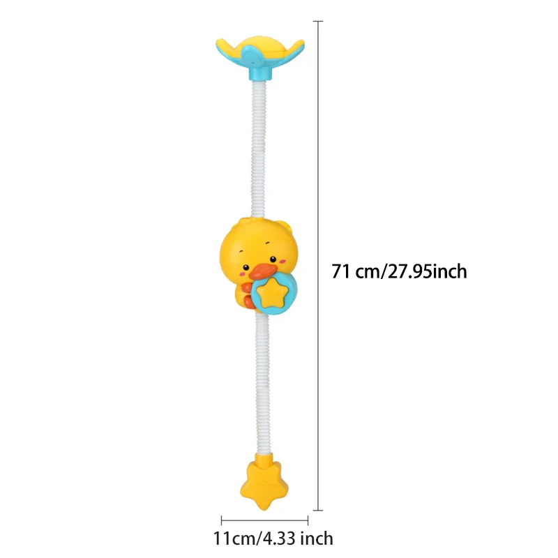 Baby Water Spray Duck Bath Toy – Fun Sensory Play - Image 2