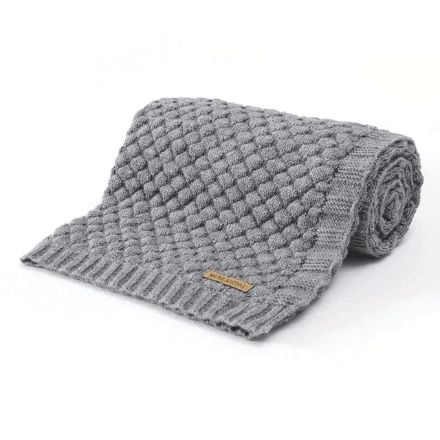 Newborn Blanket Knitted Quilt - Image 4
