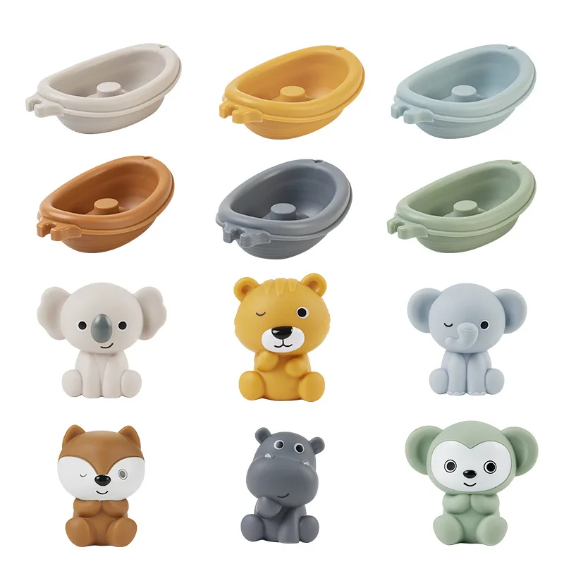 Bath Stacking Boat Toys – Kids Water Play Set - Image 5