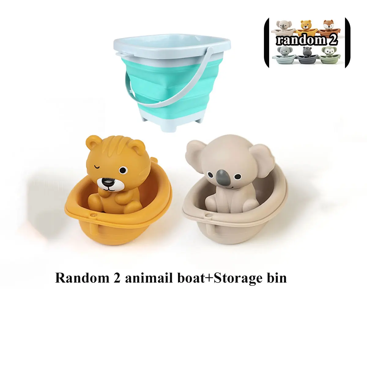 Bath Stacking Boat Toys – Kids Water Play Set - Image 9
