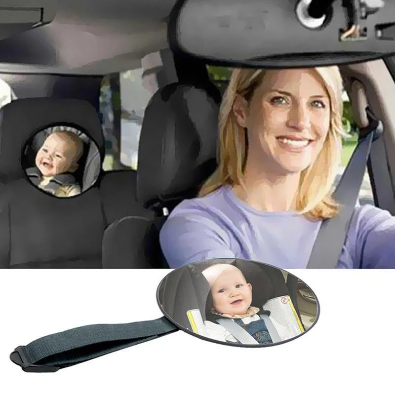 Round Shape Baby Car Mirror - Image 2