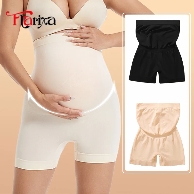 Seamless Maternity Underwear – High Waist Bump Support - Image 5