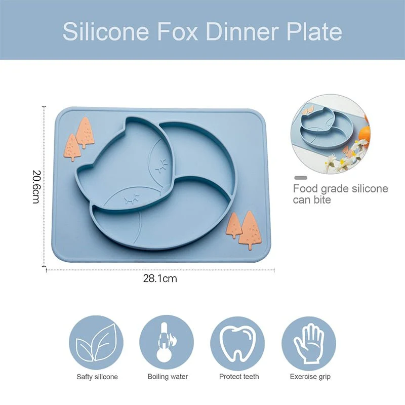 Silicone Baby Dining Plate - Image 7