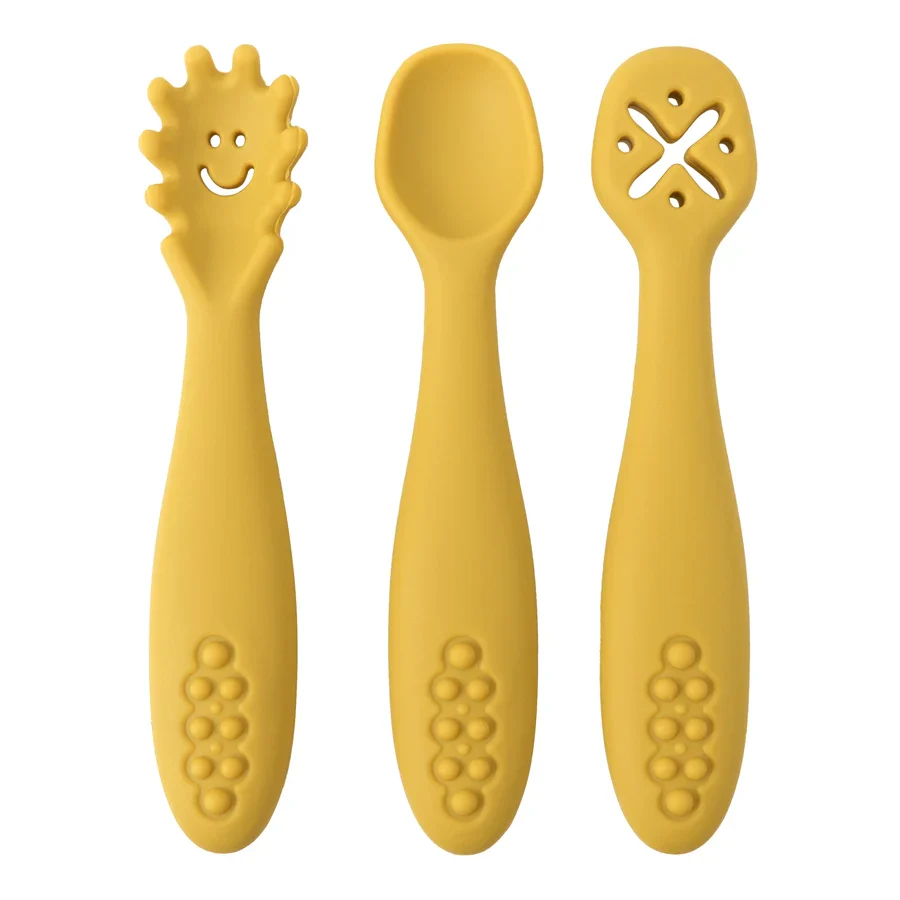 Baby Silicone Spoon Set for Safe Feeding and Weaning - Image 10