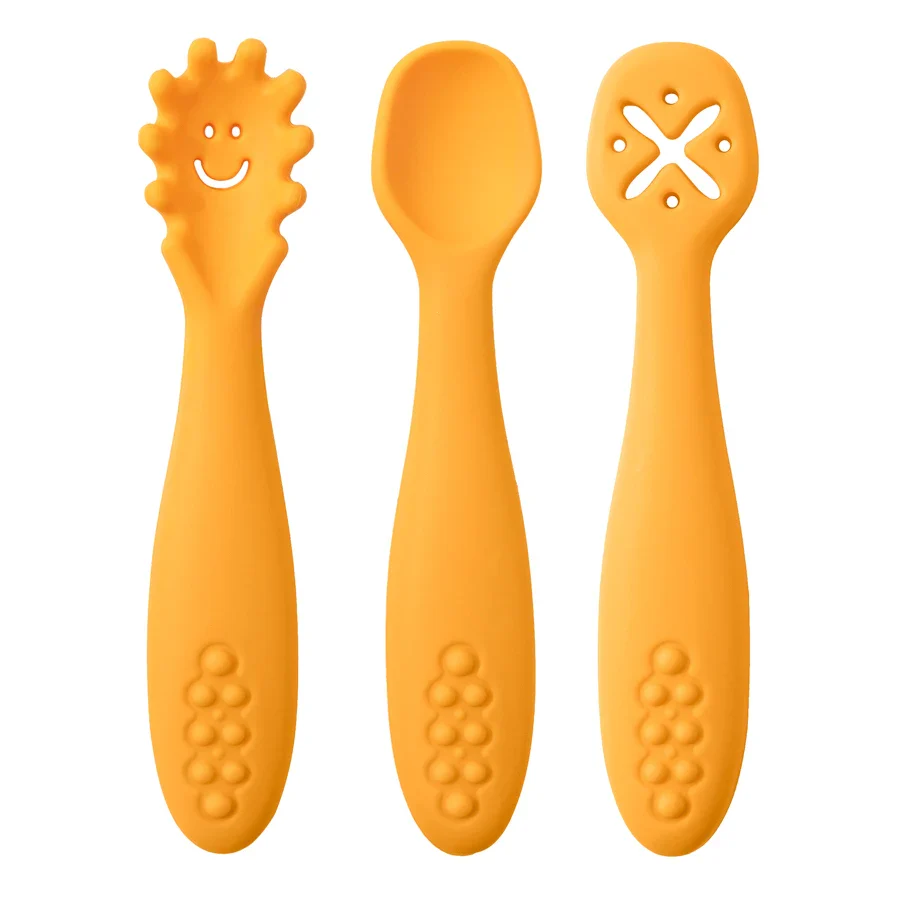 Baby Silicone Spoon Set for Safe Feeding and Weaning - Image 11