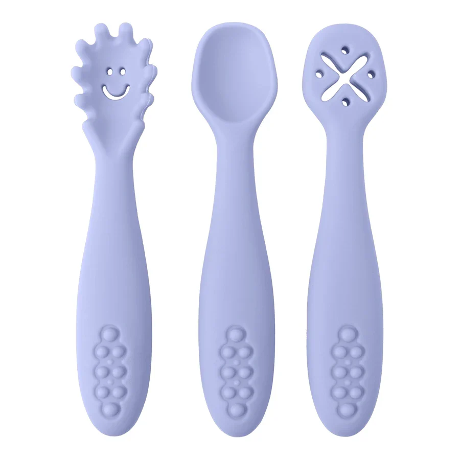 Baby Silicone Spoon Set for Safe Feeding and Weaning - Image 12