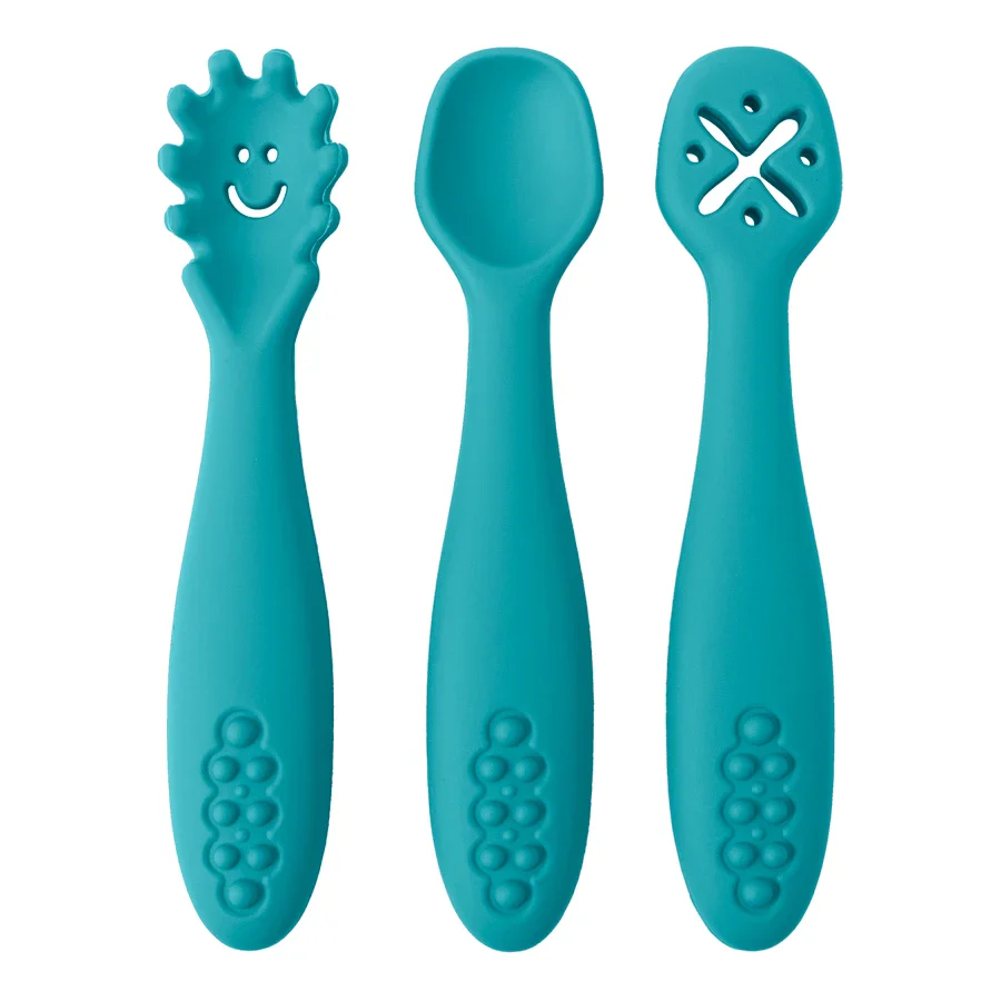 Baby Silicone Spoon Set for Safe Feeding and Weaning - Image 13